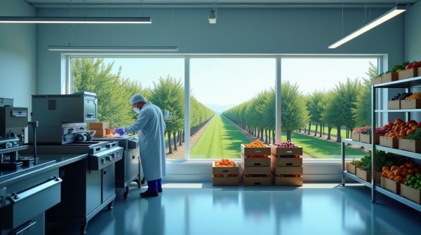 Nettoyage agroalimentaire : respecter les normes HACCP en production